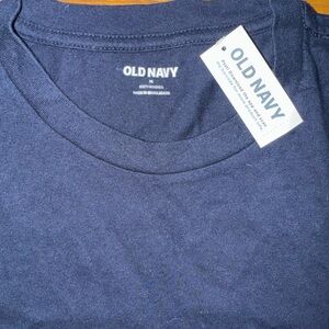 Old Navy Men's Navy Blue Short Sleeve Tee